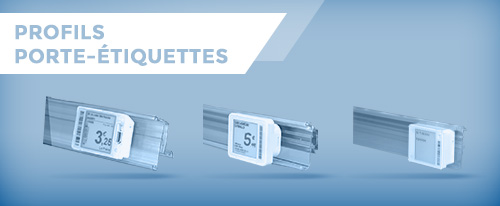 Profils porte-étiquettes