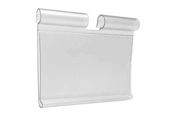 PE transparent pour broche avec retour avant - Encoche 10.5 mm - 52 x 65 mm