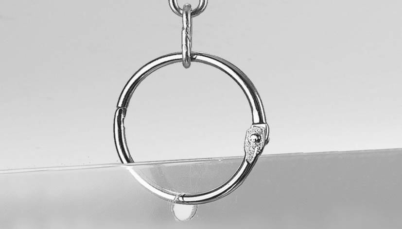 Anneau brisé avec fil métal de Ø 2 mm