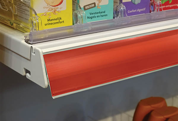 Bande décorative pour PE papier de 100 m x 38 mm - Rouge tomato