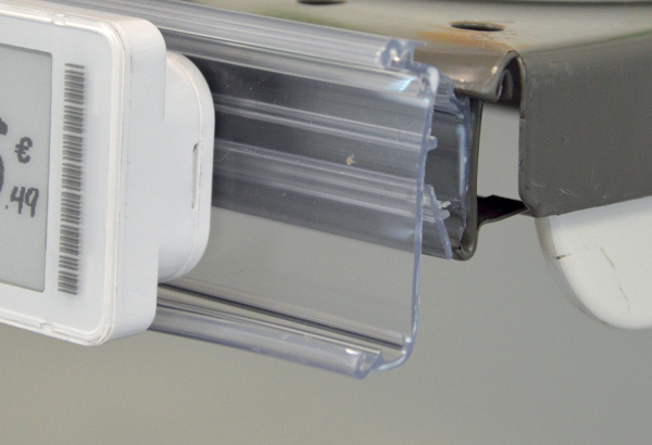 PE électronique EASYFIX pour mobilier avec gorge en C - 34 x 988 mm