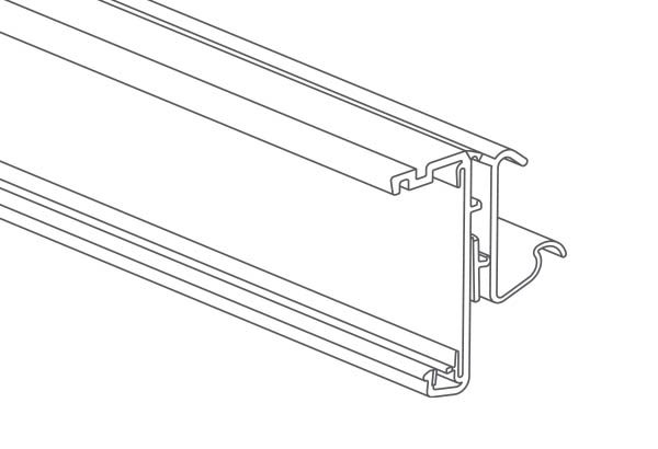 PE électronique EASYFIX pour mobilier Cefla, Kider KS et Modern Expo - 40 x 1316 mm