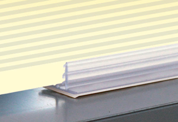 Grip en T adhésif permanent en 75 mm - Base de 20 mm