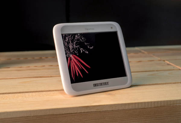 Pied à poser transparent pour PE électronique - 31 x 30 x 45 mm