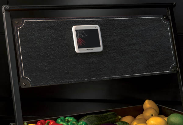 Plaque pour étiquettes compatible avec la marque Hanshow - Fixation aimants