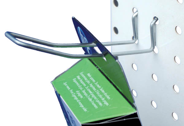 Broche métal double de Ø 3 mm pour fond perforé - Longueur 160 mm