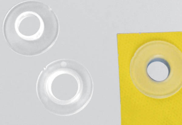 Oeillet de Ø 12 mm en PVC pour calicot
