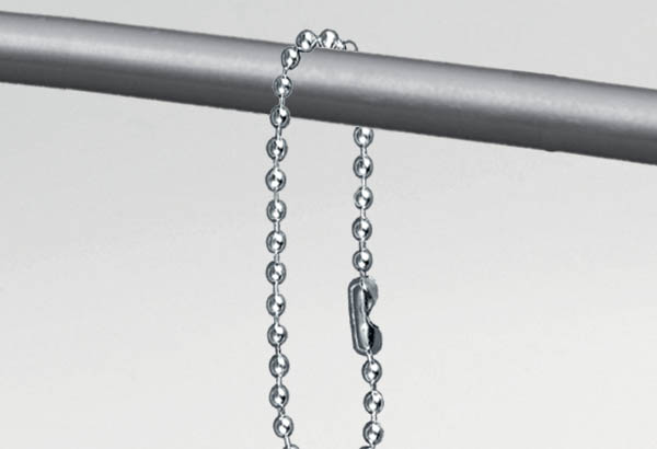 Fermoir boucle pour chaîne boule de Ø 3.2 mm