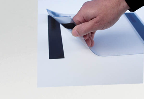 Rouleau bande adhésive d'épaisseur 0.65 mm pour magnétique - 35 mm x 10 m