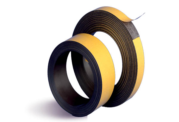 Rouleau magnétique adhésivé - 19 mm x 10 m - Force 71 g/cm2