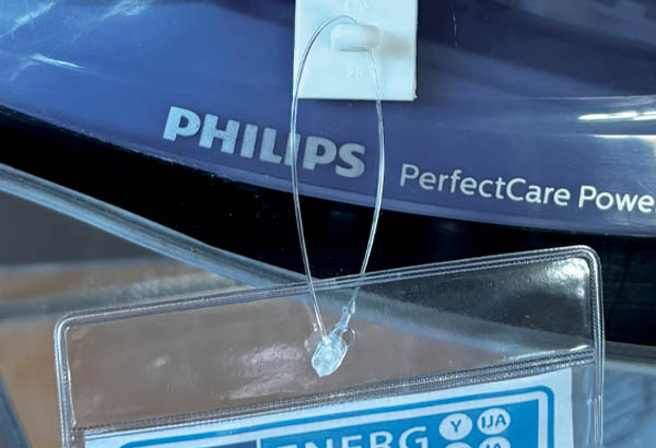 Lien invisible en nylon translucide avec serrage définitif - 75 x 0.6 mm