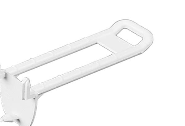 Vis + écrou à ailette transparent à visser avec serrage de 1 à 10 mm