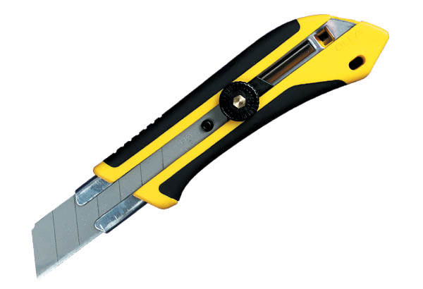 Cutter OLFA® gros travaux avec lame de 25 mm