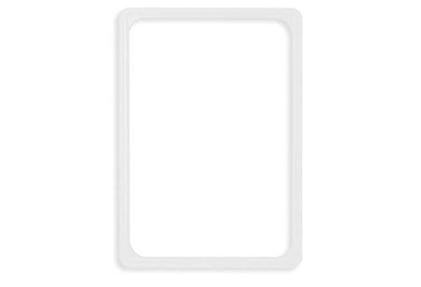 Cadre blanc en PVC - Format affichette A3