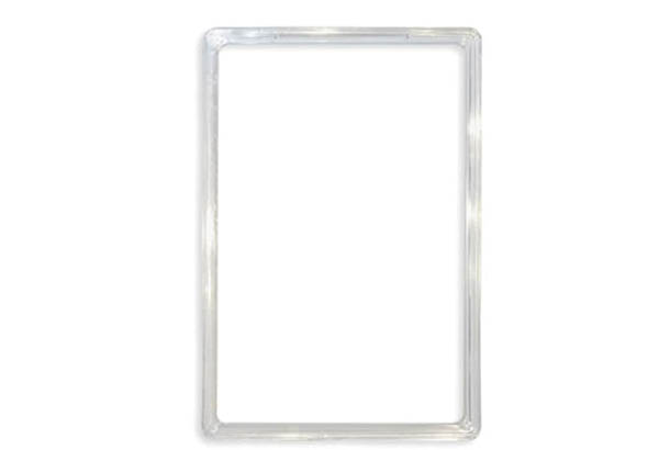 Cadre transparent en PVC - Format affichette A4