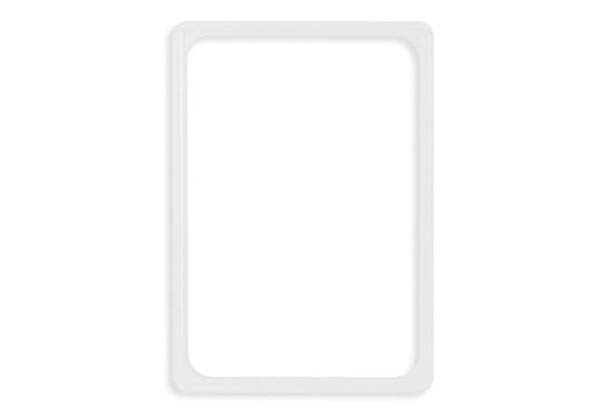 Cadre blanc en PVC - Format affichette A5