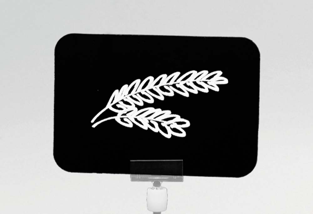 Plaque de polystyrène vernis ardoise de 1 mm d'épaisseur - Format A6