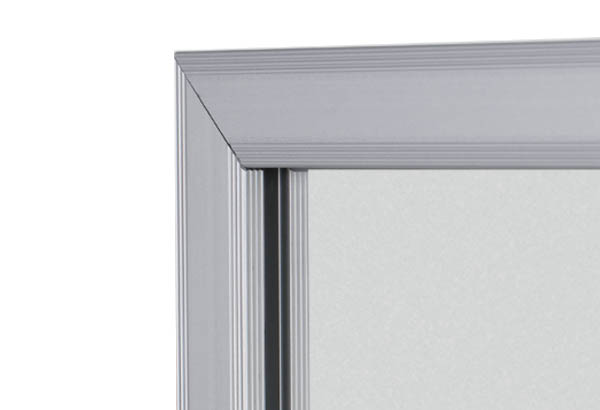 Cadre A1 sur pied avec profil en aluminium - Eco tableau Info - 1 niveau