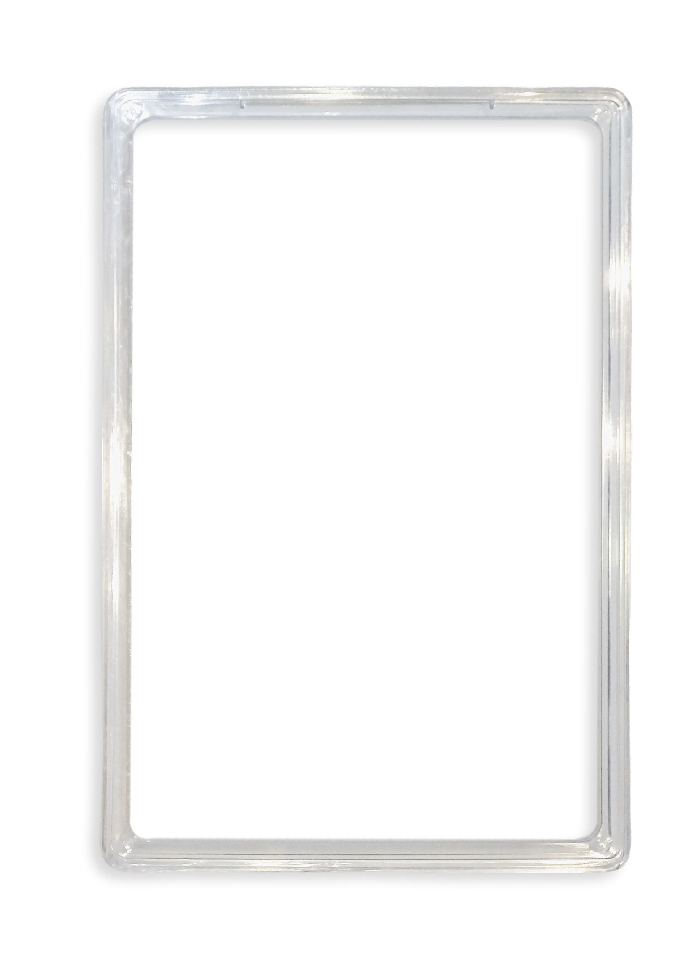 Cadre transparent en PVC - Format affichette A6
