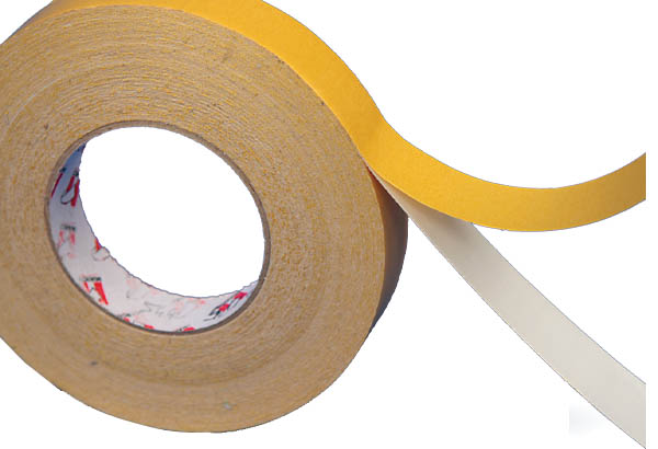 Double face CARTACK® 511B en toile blanche - 12 mm x 25 m