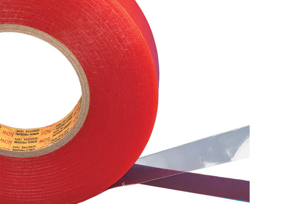 Double face CARTACK® 350 R en polyester transparent - 25 mm x 50 m