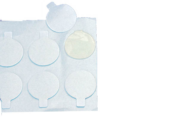 Pastilles CARTACK® 708 TARC mousse acrylique (languette préhension) - Ø 19 mm