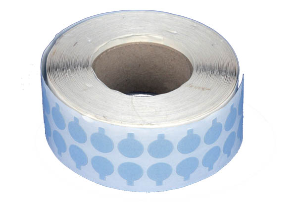 Pastilles CARTACK® 715 T en film transparent (languette préhension) - Ø 19 mm