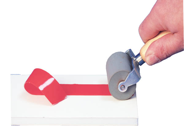 Roulette d'application double-face