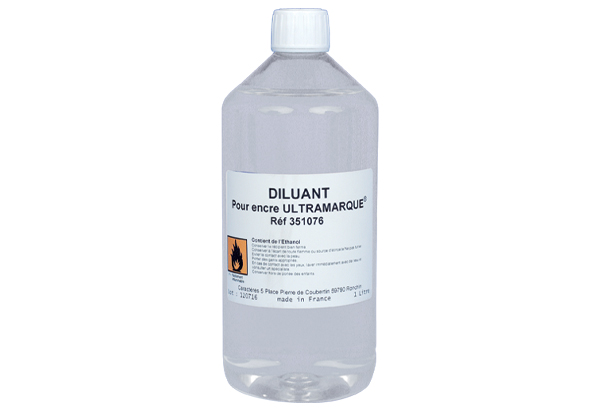 Diluant pour encre Ultramarque® - Vendu en bidon de 1 litre
