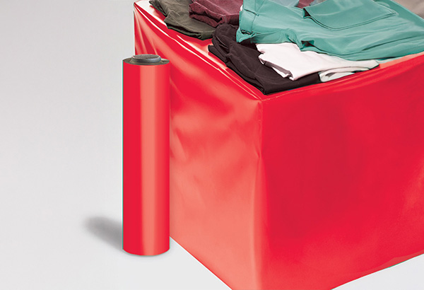 Rouleau de laquefolie® uni de 130 cm x 50 m - Rouge feu