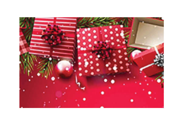 Rouleau moquette Carfloor® 300 T à thème de 150 cm x 15 m - Cadeaux de Noël