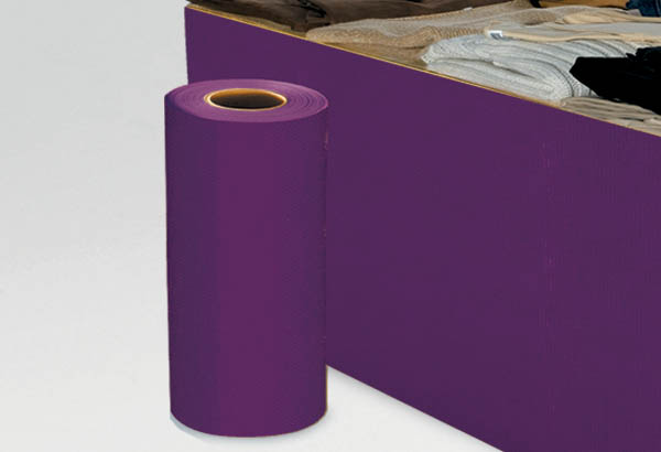 Rouleau cache - jupe palette Calcolor® uni de 60 cm x 100 m - Violet