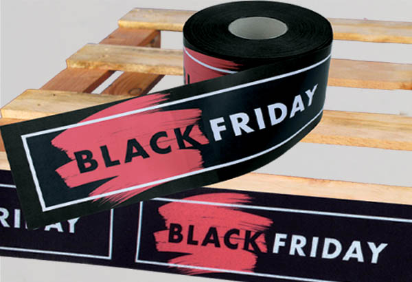 Rouleau de cache palette Calcolor® à thème de 15 cm x 50 m - BlackFriday