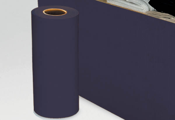 Rouleau cache - jupe palette Calcolor® uni de 80 cm x 100 m - Bleu nuit