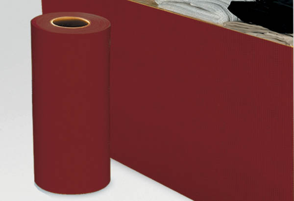 Rouleau cache - jupe palette Calcolor® uni de 130 cm x 100 m - Lie de vin