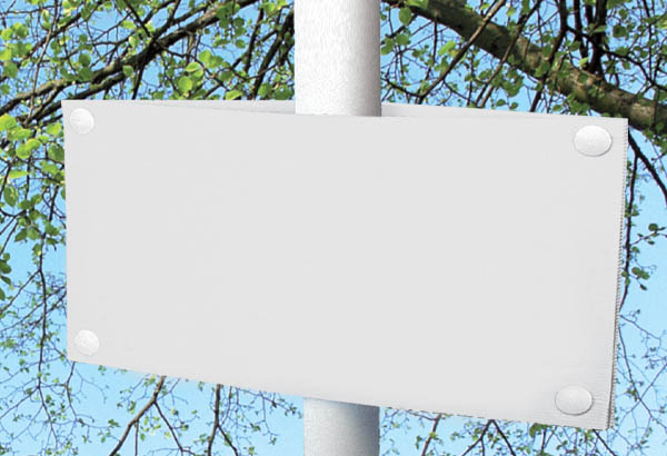 Plaque polypro alvéolaire blanche de 3.5 mm et 600g - 1200 x 1600 mm