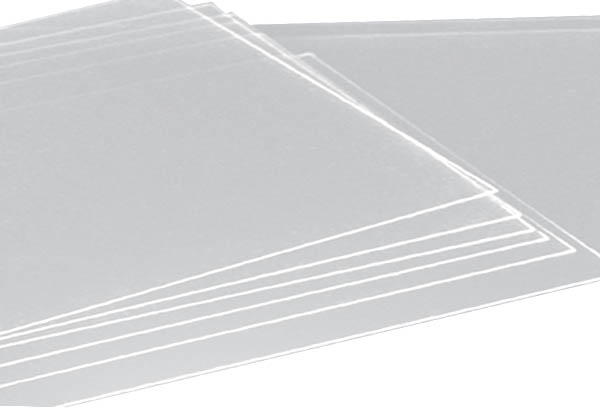 Film antireflet en PVC calendré de 0.3 mm d'épaisseur - 1000 x 1400 mm