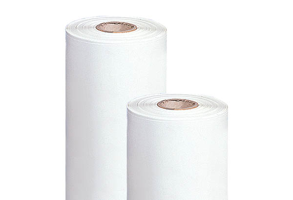 Bobine de papier couché jet d'encre blanc de 120g - 610 mm x 45 m
