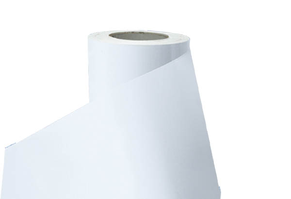 Bobine de vinyle adhésif jet d'encre blanc mat de 145μ - 914 mm x 30 m