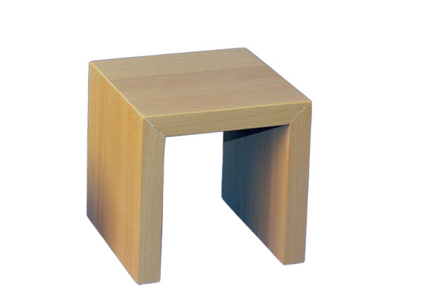 Podium en U en bois de hêtre - Epaisseur 20 mm - 150 x 150 x 150 mm