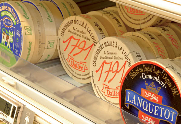 Séparateur en PET transparent pour boîte ronde - 20 x 14 x 480 mm