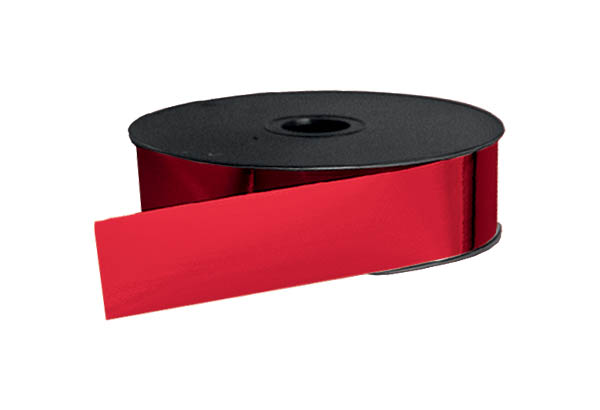Rouleau de ruban Bolduc - 5 cm x 100 m - Rouge
