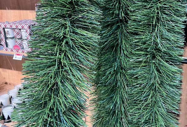 Guirlande Boa en sapin vert - Longueur 5 m - Diamètre 20 cm