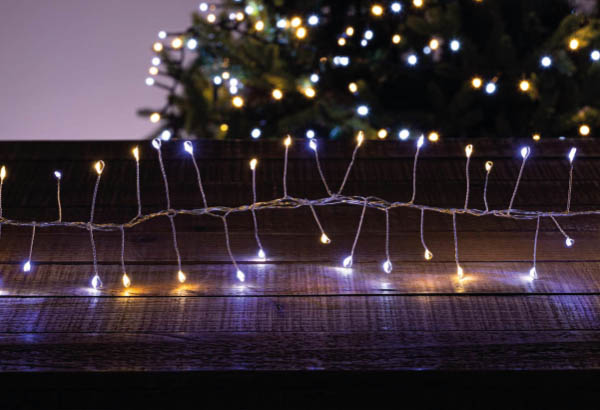 Guirlande "Grappe" lumineuse - Longueur 12 m