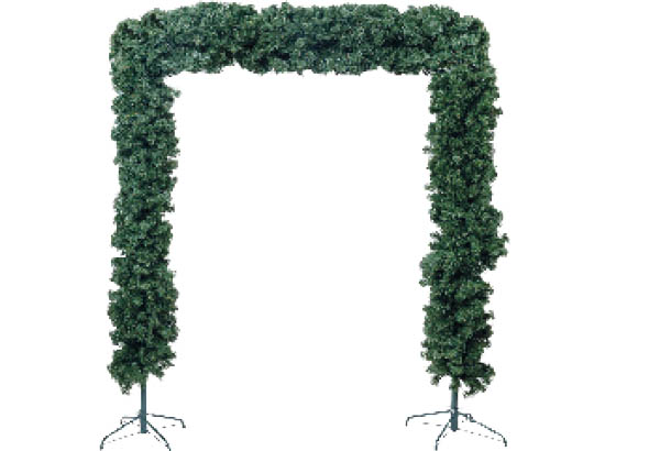 Arche en sapin - Hauteur 240 cm - 150 x 30 cm