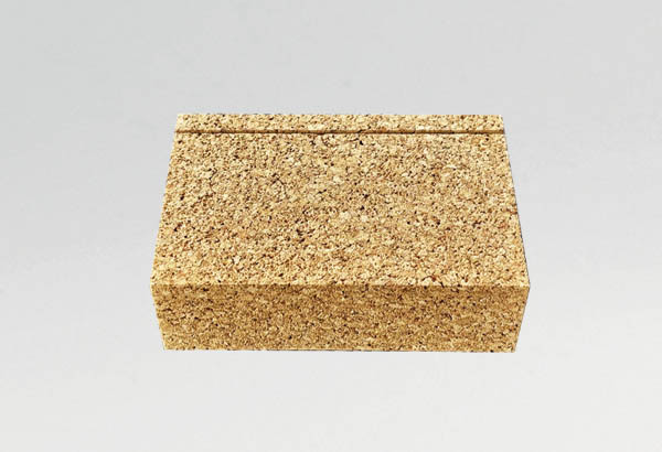 Glorifier en liège avec rainure pour visuel d'épaisseur 2 mm - 150 x 102 x 35 mm