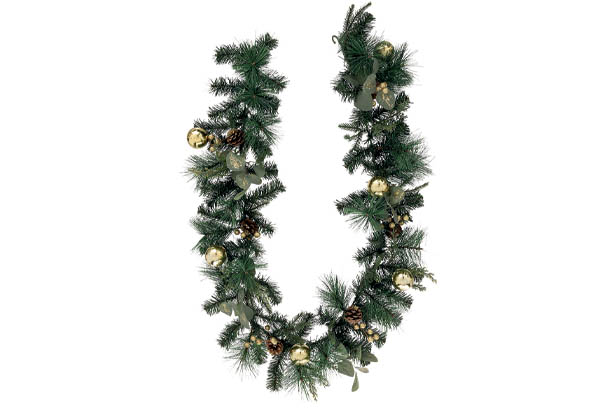 Guirlande Nature eucalyptus - Longueur 2 m - Diamètre 20 cm