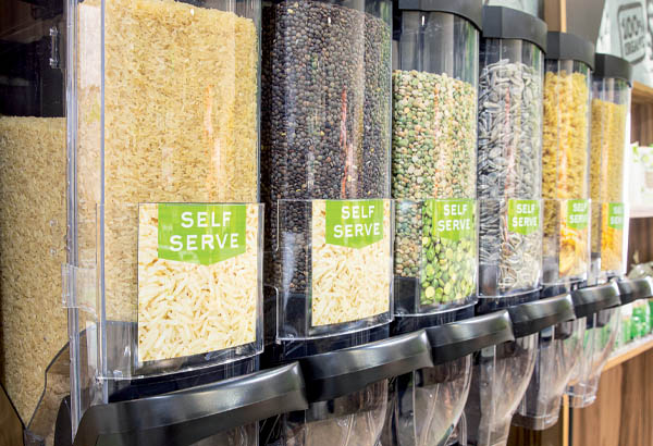 Trémie BULK IT ! en PET - Largeur 15 cm - Contenance 14 litres