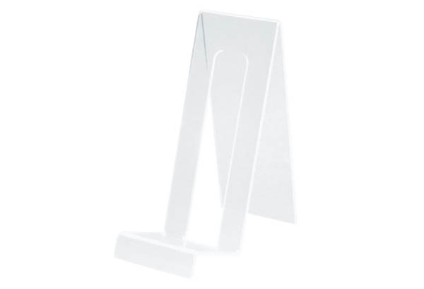 Présentoir en plexi de 4 mm pour bouteille - 240 x 105 x 200 mm