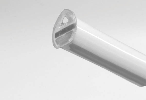 Bouchon transparent pour profil Décobarre® XS